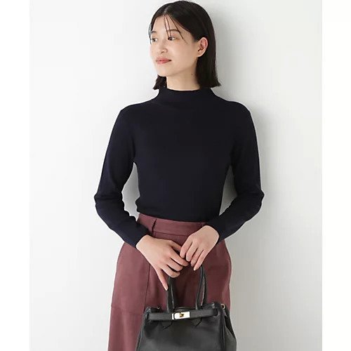 【ヒューマンウーマン/HUMAN WOMAN】のハイツイストウールハイネックリブプルオーバー 大人の最旬トレンドファッション＆コーディネート founy(ファウニー) 　ファッション　Fashion　レディースファッション　Fashion for Women　トップス・カットソー　Cut & Sew Tops　カジュアルプルオーバー・ニットトップス　Pullovers & Knit Tops / Casual Pullovers　おすすめ　Recommended / Our Picks　インナー　Innerwear　クール　Cool, Chic　スタンダード　Standard, Basic　トレンド　Trend, Trending Now　フィット　Fit, Slim Fit　ベーシック　Basic, Essential　夏　Summer　 other-1|ID: prp329100004964588 ipo3291000000037251928