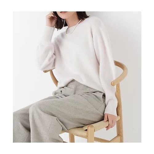 【ヒューマンウーマン/HUMAN WOMAN】のウールファーニットプルオーバー インテリア・キッズ・メンズ・レディースファッション・服の通販 founy(ファウニー) 　ファッション　Fashion　レディースファッション　Fashion for Women　トップス・カットソー　Cut & Sew Tops　ニット　Knit Tops & Sweaters　カジュアルプルオーバー・ニットトップス　Pullovers & Knit Tops / Casual Pullovers　おすすめ　Recommended / Our Picks　シンプル　Simple, Minimal　スタンダード　Standard, Basic　タイトスカート　Pencil Skirt, Tight Skirt　ベーシック　Basic, Essential　エクリュ|ID: prp329100004964595 ipo3291000000037251968