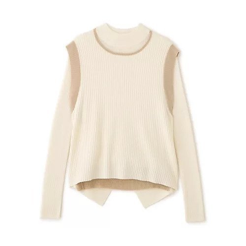 【アドーア/ADORE】のレイヤードニット インテリア・キッズ・メンズ・レディースファッション・服の通販 founy(ファウニー) https://founy.com/ ファッション Fashion レディースファッション Fashion for Women トップス・カットソー Cut & Sew Tops ニット Knit Tops & Sweaters シアー Sheer, See-Through シルク Silk, 100% Silk シンプル Simple, Minimal ベスト Vest, Waistcoat |ID: prp329100004964609 ipo3291000000037252035