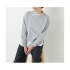 【ヒューマンウーマン/HUMAN WOMAN】のシャツ地ドッキングプルオーバー グレー|ID: prp329100004964614 ipo3291000000037252060