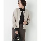 【ヒューマンウーマン/HUMAN WOMAN】の≪洗える≫ウォッシャブルウールクルーネックカーディガン ベージュ|ID: prp329100004964628 ipo3291000000037252127
