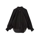 【アドーア/ADORE】のシルキーオーガンブラウス 大人の最旬トレンドファッション＆コーディネート founy(ファウニー) ファッション Fashion レディースファッション Fashion for Women トップス・カットソー Cut & Sew Tops シャツ・ブラウス・オフィスカジュアル Elegant Blouses & Button-Ups おすすめ Recommended / Our Picks オーガンジー Organza Fabric シアー Sheer, See-Through スタンダード Standard, Basic スリーブ Sleeve, Long Sleeve / Short Sleeve フィット Fit, Slim Fit モダン Modern, Contemporary A/W・秋冬 Autumn/Winter thumbnail ブラック|ID: prp329100004964643 ipo3291000000037252203