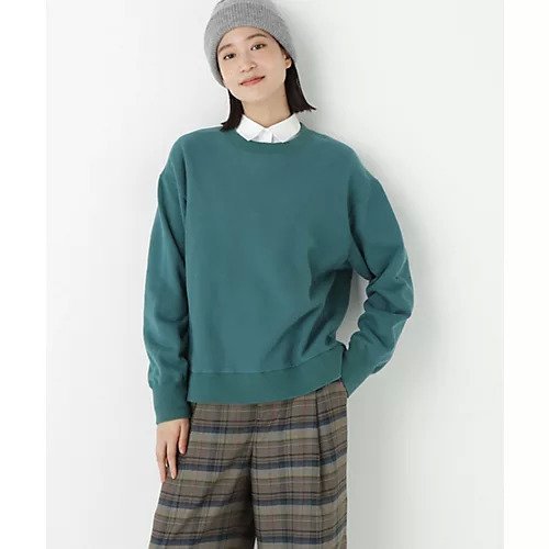 【ヒューマンウーマン/HUMAN WOMAN】のカラートレーナー インテリア・キッズ・メンズ・レディースファッション・服の通販 founy(ファウニー) 　ファッション　Fashion　レディースファッション　Fashion for Women　おすすめ　Recommended / Our Picks　イエロー　Yellow　スウェット / スエット　Sweatshirt, Sweatwear　スタンダード　Standard, Basic　トレーナー　Sweatshirt, Trainer　ベーシック　Basic, Essential　ボトム　Bottoms, Lower Wear　グリーン|ID: prp329100004964651 ipo3291000000037252244