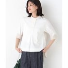 【ヒューマンウーマン/HUMAN WOMAN】の異素材使い配色プルオーバー ホワイト|ID: prp329100004964659 ipo3291000000037252281