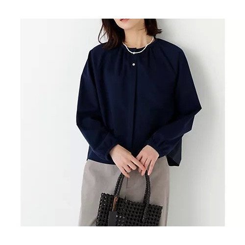 【ヒューマンウーマン/HUMAN WOMAN】のバランサーカットソーギャザーブラウス インテリア・キッズ・メンズ・レディースファッション・服の通販 founy(ファウニー) https://founy.com/ ファッション Fashion レディースファッション Fashion for Women トップス・カットソー Cut & Sew Tops シャツ・ブラウス・オフィスカジュアル Elegant Blouses & Button-Ups カットソー・ベーシックTシャツ Cut-and-Sewn Tops / Stretch Tees & Basics おすすめ Recommended / Our Picks カットソー Cut and Sewn Top カーディガン Cardigan, Knitwear スタンダード Standard, Basic フロント Front, Front Design エレガント 上品 Elegant 羽織 Haori, Light Jacket |ID: prp329100004964663 ipo3291000000037252299