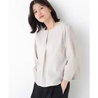 【ヒューマンウーマン/HUMAN WOMAN】のカラミレーススキッパーブラウス ベージュ|ID: prp329100004964666 ipo3291000000037252313