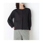 【ヒューマンウーマン/HUMAN WOMAN】のカラミレーススキッパーブラウス ブラック|ID: prp329100004964666 ipo3291000000037252314
