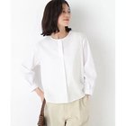 【ヒューマンウーマン/HUMAN WOMAN】のカラミレーススキッパーブラウス ホワイト|ID: prp329100004964666 ipo3291000000037252315