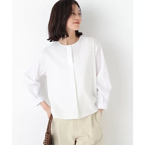 【ヒューマンウーマン/HUMAN WOMAN】のカラミレーススキッパーブラウス インテリア・キッズ・メンズ・レディースファッション・服の通販 founy(ファウニー) https://founy.com/ ファッション Fashion レディースファッション Fashion for Women トップス・カットソー Cut & Sew Tops シャツ・ブラウス・オフィスカジュアル Elegant Blouses & Button-Ups おすすめ Recommended / Our Picks スタンダード Standard, Basic ドッキング Docking, Mixed Material フラット Flat, Flat Shoes ボトム Bottoms, Lower Wear メッシュ Mesh, Net Fabric レース Lace, Lace Fabric エレガント 上品 Elegant 別注 Limited Edition, Custom Order |ID: prp329100004964666 ipo3291000000037336197