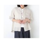 【ヒューマンウーマン/HUMAN WOMAN】のハードマンリネンシャツ 大人の最旬トレンドファッション＆コーディネート founy(ファウニー) ファッション Fashion レディースファッション Fashion for Women トップス・カットソー Cut & Sew Tops シャツ・ブラウス・オフィスカジュアル Elegant Blouses & Button-Ups カフス Cuff Design シアー Sheer, See-Through スタンダード Standard, Basic 定番 Standard, Basic Item 人気 Popular, Best Seller フランス France, French ボックス Boxy, Box Shape リネン Linen, Linen Fabric おすすめ Recommended / Our Picks 夏 Summer エレガント 上品 Elegant thumbnail グレージュ|ID: prp329100004964671 ipo3291000000037252337