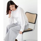 【ヒューマンウーマン/HUMAN WOMAN】のインドキルトヨークノーカラーブラウス ホワイト|ID: prp329100004964673 ipo3291000000037252346