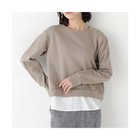 【ヒューマンウーマン/HUMAN WOMAN】のシャツテールドッキングプルオーバー モカ|ID: prp329100004964680 ipo3291000000037252378