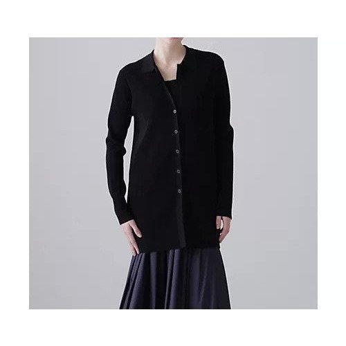 【アドーア/ADORE】のピンタックニット インテリア・キッズ・メンズ・レディースファッション・服の通販 founy(ファウニー) 　ファッション　Fashion　レディースファッション　Fashion for Women　トップス・カットソー　Cut & Sew Tops　ニット　Knit Tops & Sweaters　おすすめ　Recommended / Our Picks　カーディガン　Cardigan, Knitwear　スタンダード　Standard, Basic　ストレッチ　Stretch, Stretchy Fabric　フィット　Fit, Slim Fit　冬　Winter / This Winter　A/W・秋冬　Autumn/Winter　ブラック|ID: prp329100004964682 ipo3291000000037252386