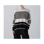 【アドーア/ADORE】のボーダーニット 大人の最旬トレンドファッション＆コーディネート founy(ファウニー) ファッション Fashion レディースファッション Fashion for Women トップス・カットソー Cut & Sew Tops ニット Knit Tops & Sweaters おすすめ Recommended / Our Picks スタンダード Standard, Basic フィット Fit, Slim Fit ボーダー Border, Stripe ランダム Random, Irregular ルーズ Loose, Oversized 冬 Winter / This Winter A/W・秋冬 Autumn/Winter thumbnail エクリュ×ブラック|ID: prp329100004964697 ipo3291000000037252455