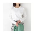【ヒューマンウーマン/HUMAN WOMAN】のロゴ長袖Tシャツ ホワイト|ID: prp329100004964702 ipo3291000000037252479