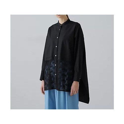 【アドーア/ADORE】のレーシーヘムブラウス インテリア・キッズ・メンズ・レディースファッション・服の通販 founy(ファウニー) https://founy.com/ ファッション Fashion レディースファッション Fashion for Women トップス・カットソー Cut & Sew Tops シャツ・ブラウス・オフィスカジュアル Elegant Blouses & Button-Ups おすすめ Recommended / Our Picks スタンダード Standard, Basic タイプライター Typewriter Fabric, Crisp Cotton フィット Fit, Slim Fit ルーズ Loose, Oversized レース Lace, Lace Fabric 冬 Winter / This Winter A/W・秋冬 Autumn/Winter |ID: prp329100004964711 ipo3291000000037252524
