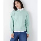 【ヒューマンウーマン/HUMAN WOMAN】のロゴ刺繍カラースウェット 大人の最旬トレンドファッション＆コーディネート founy(ファウニー) ファッション Fashion レディースファッション Fashion for Women トップス・カットソー Cut & Sew Tops レディースパーカー・カジュアルフーディー Casual Hoodies & Sweatshirts スウェット・クルーネックトップス Sweatshirts & Crewnecks / Relaxed Fit Sweat Tops おすすめ Recommended / Our Picks スウェット / スエット Sweatshirt, Sweatwear スタンダード Standard, Basic デニム Denim, Jeans Material ベーシック Basic, Essential 冬 Winter / This Winter 春 Spring thumbnail ミント|ID: prp329100004964717 ipo3291000000037252554