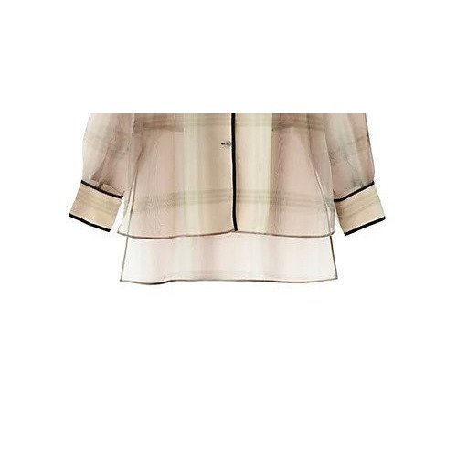 【アドーア/ADORE】のオンブレチェックプリントブラウス インテリア・キッズ・メンズ・レディースファッション・服の通販 founy(ファウニー) https://founy.com/ ファッション Fashion レディースファッション Fashion for Women トップス・カットソー Cut & Sew Tops シャツ・ブラウス・オフィスカジュアル Elegant Blouses & Button-Ups おすすめ Recommended / Our Picks オーガンジー Organza Fabric グラデーション Gradient, Ombre シンプル Simple, Minimal スタンダード Standard, Basic チェック Check, Plaid, Tartan フィット Fit, Slim Fit プリント Print, Printed Pattern 夏 Summer 春 Spring S/S・春夏 SS, Spring/Summer, Warm Season |ID: prp329100004964735 ipo3291000000037252649