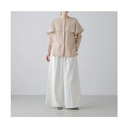 【アドーア/ADORE】のラインエンブロイダリーブラウス 大人の最旬トレンドファッション＆コーディネート founy(ファウニー) 　ファッション　Fashion　レディースファッション　Fashion for Women　トップス・カットソー　Cut & Sew Tops　シャツ・ブラウス・オフィスカジュアル　Elegant Blouses & Button-Ups　おすすめ　Recommended / Our Picks　スタンダード　Standard, Basic　フィット　Fit, Slim Fit　冬　Winter / This Winter　A/W・秋冬　Autumn/Winter　other-2|ID: prp329100004964736 ipo3291000000037252655