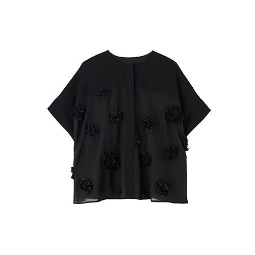 【アドーア/ADORE】のドットフラワーエンブロイダリーブラウス インテリア・キッズ・メンズ・レディースファッション・服の通販 founy(ファウニー) https://founy.com/ ファッション Fashion レディースファッション Fashion for Women トップス・カットソー Cut & Sew Tops シャツ・ブラウス・オフィスカジュアル Elegant Blouses & Button-Ups おすすめ Recommended / Our Picks シアー Sheer, See-Through スタンダード Standard, Basic フィット Fit, Slim Fit フラワー Flower, Floral モチーフ Motif, Design Theme ランダム Random, Irregular ルーズ Loose, Oversized 夏 Summer 春 Spring S/S・春夏 SS, Spring/Summer, Warm Season |ID: prp329100004964746 ipo3291000000037252913
