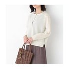 【ヒューマンウーマン/HUMAN WOMAN】のクルーネックニットカーディガン ベージュ|ID: prp329100004964753 ipo3291000000037252946