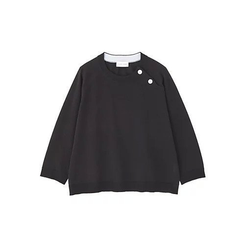 【ヒューマンウーマン/HUMAN WOMAN】のハイゲージニット6分袖ボタンプルオーバー 大人の最旬トレンドファッション＆コーディネート founy(ファウニー) 　ファッション　Fashion　レディースファッション　Fashion for Women　トップス・カットソー　Cut & Sew Tops　ニット　Knit Tops & Sweaters　カジュアルプルオーバー・ニットトップス　Pullovers & Knit Tops / Casual Pullovers　おすすめ　Recommended / Our Picks　スタンダード　Standard, Basic　スリーブ　Sleeve, Long Sleeve / Short Sleeve　バランス　Balance, Style Balance　リネン　Linen, Linen Fabric　夏　Summer　other-2|ID: prp329100004964754 ipo3291000000037252952