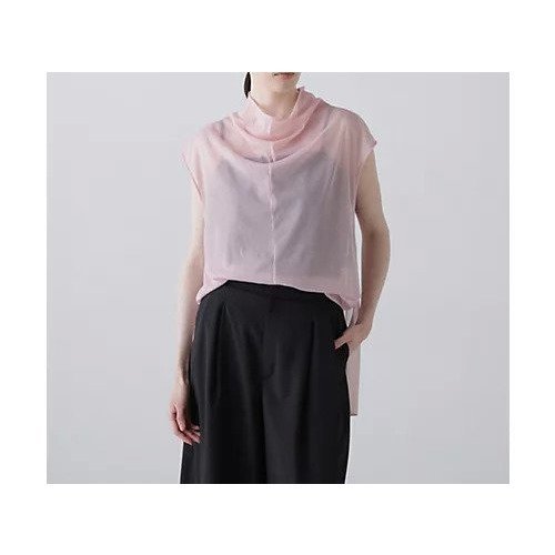 【アドーア/ADORE】のシアージャージートップス インテリア・キッズ・メンズ・レディースファッション・服の通販 founy(ファウニー) 　ファッション　Fashion　レディースファッション　Fashion for Women　トップス・カットソー　Cut & Sew Tops　おすすめ　Recommended / Our Picks　インナー　Innerwear　シフォン　Chiffon, Lightweight Fabric　ジャケット　Jacket, Outerwear　スタンダード　Standard, Basic　ストレッチ　Stretch, Stretchy Fabric　フィット　Fit, Slim Fit　夏　Summer　春　Spring　S/S・春夏　SS, Spring/Summer, Warm Season　ピンク|ID: prp329100004964764 ipo3291000000037253089
