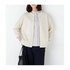 【ヒューマンウーマン/HUMAN WOMAN】の《名品 / 洗える / 4カラー展開》ハイゲージギマ ジップアップクルーカーディガン 大人の最旬トレンドファッション＆コーディネート founy(ファウニー) ファッション Fashion レディースファッション Fashion for Women トップス・カットソー Cut & Sew Tops カーディガン・羽織り Layered Style Cardigans おすすめ Recommended / Our Picks カーディガン Cardigan, Knitwear シンプル Simple, Minimal ジップ Zip, Zipper スタンダード Standard, Basic ベーシック Basic, Essential 洗える Machine Washable thumbnail エクリュ|ID: prp329100004964772 ipo3291000000037253132