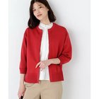 【ヒューマンウーマン/HUMAN WOMAN】の《名品 / 洗える / 4カラー展開》ハイゲージギマ ジップアップクルーカーディガン 大人の最旬トレンドファッション＆コーディネート founy(ファウニー) ファッション Fashion レディースファッション Fashion for Women トップス・カットソー Cut & Sew Tops カーディガン・羽織り Layered Style Cardigans おすすめ Recommended / Our Picks カーディガン Cardigan, Knitwear シンプル Simple, Minimal ジップ Zip, Zipper スタンダード Standard, Basic ベーシック Basic, Essential 洗える Machine Washable thumbnail レッド|ID: prp329100004964772 ipo3291000000037253134