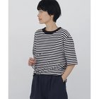 【ヒューマンウーマン/HUMAN WOMAN】のゼロロックボーダーTシャツ ホワイトxブラックボーダー|ID: prp329100004964783 ipo3291000000037253191