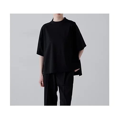 【アドーア/ADORE】のハイゲージコンパクトジャージー半袖 インテリア・キッズ・メンズ・レディースファッション・服の通販 founy(ファウニー) 　ファッション　Fashion　レディースファッション　Fashion for Women　トップス・カットソー　Cut & Sew Tops　おすすめ　Recommended / Our Picks　コンパクト　Compact, Small Size　スタンダード　Standard, Basic　フィット　Fit, Slim Fit　ルーズ　Loose, Oversized　エレガント 上品　Elegant　半袖　Short Sleeve, Half Sleeve　夏　Summer　春　Spring　S/S・春夏　SS, Spring/Summer, Warm Season　ブラック|ID: prp329100004964785 ipo3291000000037253201