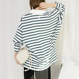 【リエミラー/Rie Miller】のウォッシャブルBIGシルエットラガーシャツ 大人の最旬トレンドファッション＆コーディネート founy(ファウニー) ファッション Fashion レディースファッション Fashion for Women トップス・カットソー Cut & Sew Tops シャツ・ブラウス・オフィスカジュアル Elegant Blouses & Button-Ups 2026年 2026 2026春夏・S/S Spring/Summer 2026 SS26 おすすめ Recommended / Our Picks ウォッシャブル Machine Washable クラシック Classic, Timeless Style ラバー Rubber, Rubber Sole |ID:prp329100004964788