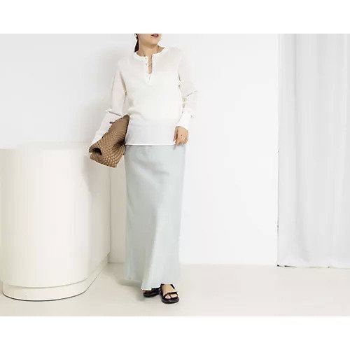 【ノーリーズ/NOLLEY'S】の《手洗い可能》ギマポリコットンワッフルヘンリーネックプルオーバー 大人の最旬トレンドファッション＆コーディネート founy(ファウニー) 　ファッション　Fashion　レディースファッション　Fashion for Women　トップス・カットソー　Cut & Sew Tops　カジュアルプルオーバー・ニットトップス　Pullovers & Knit Tops / Casual Pullovers　2026年　2026　2026春夏・S/S　Spring/Summer 2026 SS26　おすすめ　Recommended / Our Picks　シアー　Sheer, See-Through　シンプル　Simple, Minimal　スリット　Slit, Slit Detail　リラックス　Relax, Relaxed Fit　ロング　Long, Long-Length　ワッフル　Waffle, Waffle Knit　春　Spring　other-2|ID: prp329100004964789 ipo3291000000037253369