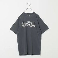 【モンベル/mont-bell】の【LEEマルシェ20th別注】【洗える】【吸水速乾】【UVカット】【消臭】Picnic League プリントTEE 大人の最旬トレンドファッション＆コーディネート founy(ファウニー) ファッション Fashion レディースファッション Fashion for Women フロント Front, Front Design プリント Print, Printed Pattern 別注 Limited Edition, Custom Order 吸水 Absorbent, Quick-Dry 洗える Machine Washable |ID:prp329100004967158
