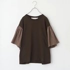 【ダリア/dahlia】のスリーブ異素材切り替えリメイクプルオーバー D.CHOCO|ID: prp329100004967189 ipo3291000000037258285