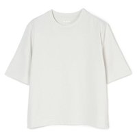 【エクラ/eclat】の【戸野塚かおるさん別注】パウダリーコットンTシャツ 大人の最旬トレンドファッション＆コーディネート founy(ファウニー) ファッション Fashion レディースファッション Fashion for Women トップス・カットソー Cut & Sew Tops シャツ・ブラウス・オフィスカジュアル Elegant Blouses & Button-Ups ロングTシャツ・Tシャツ Longline T-Shirts & Tees インナー Innerwear 人気 Popular, Best Seller 別注 Limited Edition, Custom Order 吸水 Absorbent, Quick-Dry 洗える Machine Washable |ID:prp329100004967200