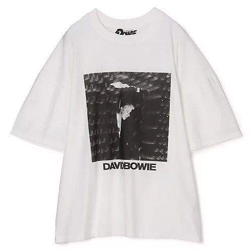 【キャサリンハムネット/KATHARINE HAMNETT LONDON】のデヴィッド・ボウイ キャサリン・ハムネットコラボTシャツ インテリア・キッズ・メンズ・レディースファッション・服の通販 founy(ファウニー) 　ファッション　Fashion　レディースファッション　Fashion for Women　トップス・カットソー　Cut & Sew Tops　シャツ・ブラウス・オフィスカジュアル　Elegant Blouses & Button-Ups　ロングTシャツ・Tシャツ　Longline T-Shirts & Tees　コラボ　Collaboration, Collab　シンプル　Simple, Minimal　スペシャル　Special, Limited Edition　プリント　Print, Printed Pattern　モチーフ　Motif, Design Theme　洗える　Machine Washable　STATION TO STATION|ID: prp329100004967205 ipo3291000000037258367