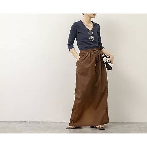 【ノーリーズ/NOLLEY'S】の【MAQWEL/マクウェル】ウォッシャブルCOTTON RIB 7分袖VネックTシャツ 大人の最旬トレンドファッション＆コーディネート founy(ファウニー) 　ファッション　Fashion　レディースファッション　Fashion for Women　トップス・カットソー　Cut & Sew Tops　シャツ・ブラウス・オフィスカジュアル　Elegant Blouses & Button-Ups　ロングTシャツ・Tシャツ　Longline T-Shirts & Tees　Vネックトップス　V-Neck Tops / V-Cut Neckline Shirts　2026年　2026　2026春夏・S/S　Spring/Summer 2026 SS26　ウォッシャブル　Machine Washable　コンパクト　Compact, Small Size　シンプル　Simple, Minimal　ストレッチ　Stretch, Stretchy Fabric　タンク　Tank Top, Sleeveless Top　other-3|ID: prp329100004967231 ipo3291000000037258515
