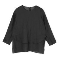 【プレインピープル/PLAIN PEOPLE】のラミークルーネックプルオーバー 大人の最旬トレンドファッション＆コーディネート founy(ファウニー) ファッション Fashion レディースファッション Fashion for Women トップス・カットソー Cut & Sew Tops カジュアルプルオーバー・ニットトップス Pullovers & Knit Tops / Casual Pullovers おすすめ Recommended / Our Picks なめらか Smooth, Silky Texture シアー Sheer, See-Through 洗える Machine Washable |ID:prp329100004970983