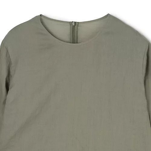【プレインピープル/PLAIN PEOPLE】のラミークルーネックプルオーバー 大人の最旬トレンドファッション＆コーディネート founy(ファウニー) 　ファッション　Fashion　レディースファッション　Fashion for Women　トップス・カットソー　Cut & Sew Tops　カジュアルプルオーバー・ニットトップス　Pullovers & Knit Tops / Casual Pullovers　おすすめ　Recommended / Our Picks　なめらか　Smooth, Silky Texture　シアー　Sheer, See-Through　洗える　Machine Washable　other-3|ID: prp329100004970983 ipo3291000000037278181