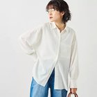 【ノーリーズソフィー/NOLLEY'S sophi】のウォッシャブルトリアセドレープシャツ 大人の最旬トレンドファッション＆コーディネート founy(ファウニー) ファッション Fashion レディースファッション Fashion for Women トップス・カットソー Cut & Sew Tops シャツ・ブラウス・オフィスカジュアル Elegant Blouses & Button-Ups 2026年 2026 2026春夏・S/S Spring/Summer 2026 SS26 とろみ Fluid, Flowy Fabric ワイド Wide, Wide Fit thumbnail ホワイト|ID: prp329100004970989 ipo3291000000037278217