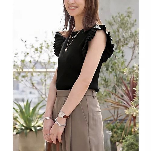 【スタイルデリ/STYLE DELI】の【LUXE 】プリーツノースリニットトップス 大人の最旬トレンドファッション＆コーディネート founy(ファウニー) 　ファッション　Fashion　レディースファッション　Fashion for Women　トップス・カットソー　Cut & Sew Tops　ニット　Knit Tops & Sweaters　インナー　Innerwear　クール　Cool, Chic　サロペット　Overalls, Salopette　シンプル　Simple, Minimal　ダメージ　Distressed, Destroyed　定番　Standard, Basic Item　フェミニン　Feminine, Girly　フリル　Frill, Ruffle　プリーツ　Pleats, Pleated　おすすめ　Recommended / Our Picks　夏　Summer　other-3|ID: prp329100004971001 ipo3291000000037278305