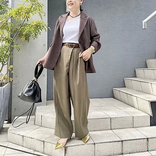 【リエミラー/Rie Miller】のウォッシャブルアシンメトリー2WAYリブTシャツ 大人の最旬トレンドファッション＆コーディネート founy(ファウニー) 　ファッション　Fashion　レディースファッション　Fashion for Women　トップス・カットソー　Cut & Sew Tops　シャツ・ブラウス・オフィスカジュアル　Elegant Blouses & Button-Ups　ロングTシャツ・Tシャツ　Longline T-Shirts & Tees　2026年　2026　2026春夏・S/S　Spring/Summer 2026 SS26　アシンメトリー　Asymmetrical Style　インナー　Innerwear　カッティング　Cutting Detail　シンプル　Simple, Minimal　ジャケット　Jacket, Outerwear　ストレッチ　Stretch, Stretchy Fabric　デニム　Denim, Jeans Material　ボトム　Bottoms, Lower Wear　other-2|ID: prp329100004971014 ipo3291000000037278396