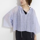 【ノーリーズ/NOLLEY'S】のウォッシャブルシアーリネンカールマイヤーショートブラウス 大人の最旬トレンドファッション＆コーディネート founy(ファウニー) ファッション Fashion レディースファッション Fashion for Women トップス・カットソー Cut & Sew Tops シャツ・ブラウス・オフィスカジュアル Elegant Blouses & Button-Ups 2026年 2026 2026春夏・S/S Spring/Summer 2026 SS26 おすすめ Recommended / Our Picks ギャザー Gathered, Ruffled ショート Short, Short Length スリーブ Sleeve, Long Sleeve / Short Sleeve ノースリーブ Sleeveless, No-Sleeve リネン Linen, Linen Fabric リラックス Relax, Relaxed Fit ロング Long, Long-Length ワイド Wide, Wide Fit エレガント 上品 Elegant 春 Spring thumbnail サックス|ID: prp329100004971017 ipo3291000000037278411