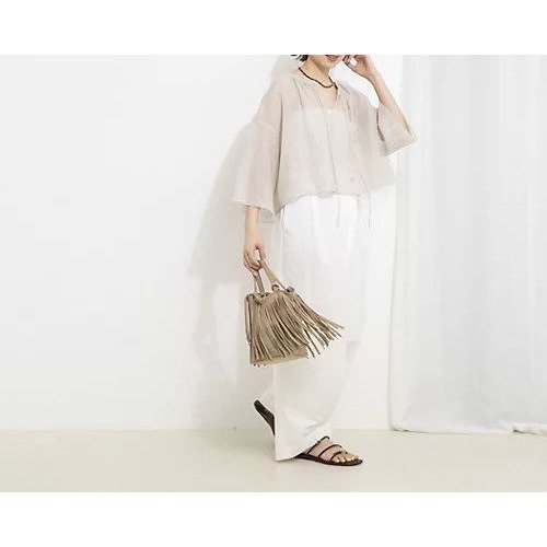 【ノーリーズ/NOLLEY'S】のウォッシャブルシアーリネンカールマイヤーショートブラウス 大人の最旬トレンドファッション＆コーディネート founy(ファウニー) 　ファッション　Fashion　レディースファッション　Fashion for Women　トップス・カットソー　Cut & Sew Tops　シャツ・ブラウス・オフィスカジュアル　Elegant Blouses & Button-Ups　2026年　2026　2026春夏・S/S　Spring/Summer 2026 SS26　おすすめ　Recommended / Our Picks　ギャザー　Gathered, Ruffled　ショート　Short, Short Length　スリーブ　Sleeve, Long Sleeve / Short Sleeve　ノースリーブ　Sleeveless, No-Sleeve　リネン　Linen, Linen Fabric　リラックス　Relax, Relaxed Fit　ロング　Long, Long-Length　ワイド　Wide, Wide Fit　エレガント 上品　Elegant　春　Spring　other-2|ID: prp329100004971017 ipo3291000000037278413