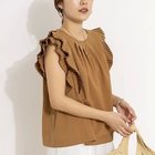 【ノーリーズ/NOLLEY'S】のウォッシャブル高機能袖プリーツブラウス キャメル|ID: prp329100004971032 ipo3291000000037278503