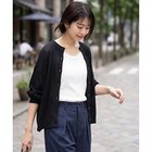 【スタイルデリ/STYLE DELI】のカラッとしたシアーカーディガン ブラック|ID: prp329100004971041 ipo3291000000037278569