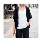 【スタイルデリ/STYLE DELI】の【LUXE】シャリシャリドルマンカーディガンB ブラック|ID: prp329100004971044 ipo3291000000037278585