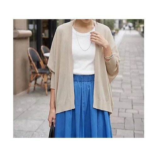 【スタイルデリ/STYLE DELI】の【LUXE】シャリシャリドルマンカーディガンB インテリア・キッズ・メンズ・レディースファッション・服の通販 founy(ファウニー) https://founy.com/ ファッション Fashion レディースファッション Fashion for Women トップス・カットソー Cut & Sew Tops カーディガン・羽織り Layered Style Cardigans イエロー Yellow カーディガン Cardigan, Knitwear 軽量 Lightweight, Ultra Light サロペット Overalls, Salopette ストーン Stone, Gem-Like スリット Slit, Slit Detail トッパー Topper, Light Cardigan 定番 Standard, Basic Item フィット Fit, Slim Fit フォルム Silhouette, Form フリル Frill, Ruffle ペプラム Peplum, Flared Hem ポケット Pocket, Pocket Detail 夏 Summer エレガント 上品 Elegant |ID: prp329100004971044 ipo3291000000037328605