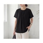 【スタイルデリ/STYLE DELI】の【LUXE】everyday半袖ブラウス ブラック|ID: prp329100004975525 ipo3291000000037298285